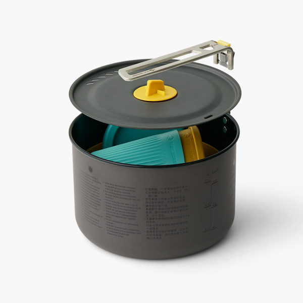 씨투써밋 프론티어 UL 팟 세트 5P 백패킹 코펠 경량 냄비 식기