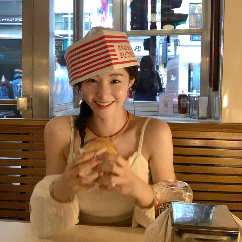 레이스 백라인 컷아웃 캡 내장 패드 나시 ts4412 이미지 3