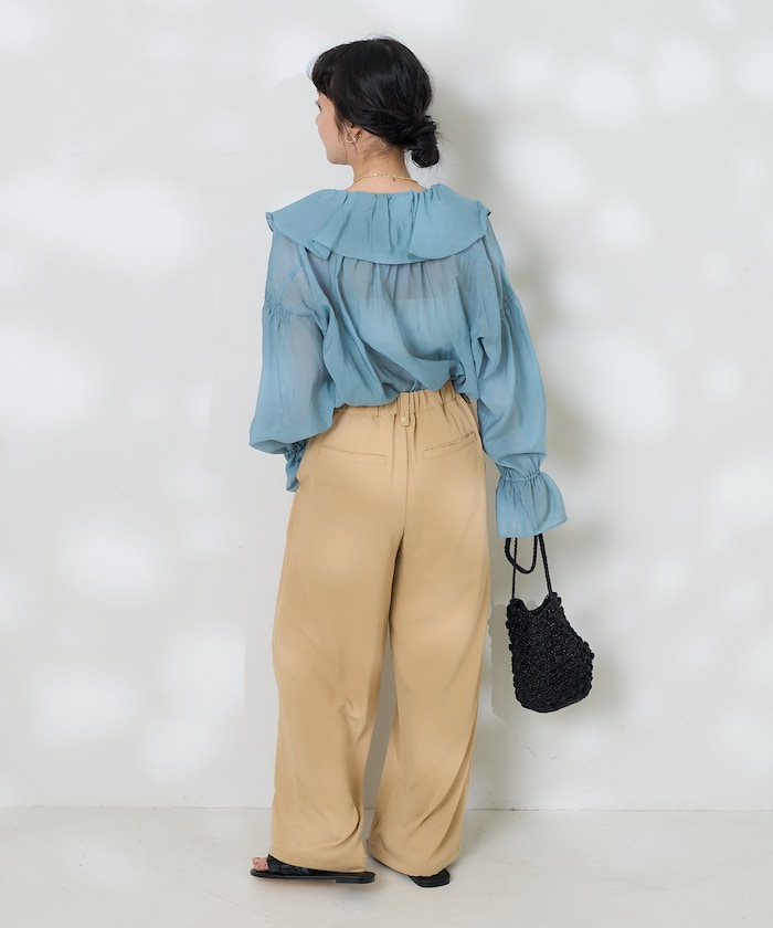 베이지 팬츠 - 이미지7