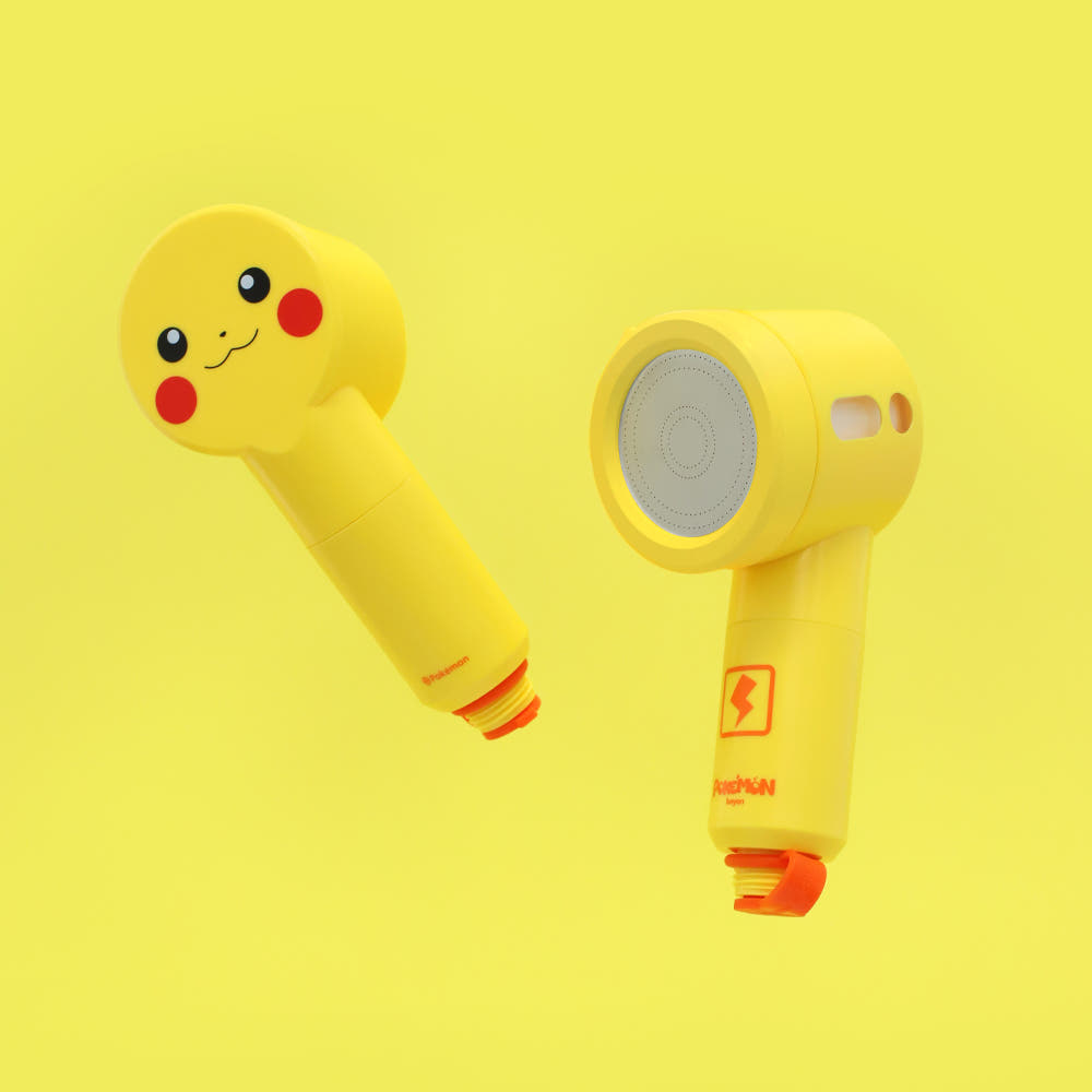 포켓몬 피카츄 여행용 필터 샤워기 헤드 베트남 유럽 녹물제거