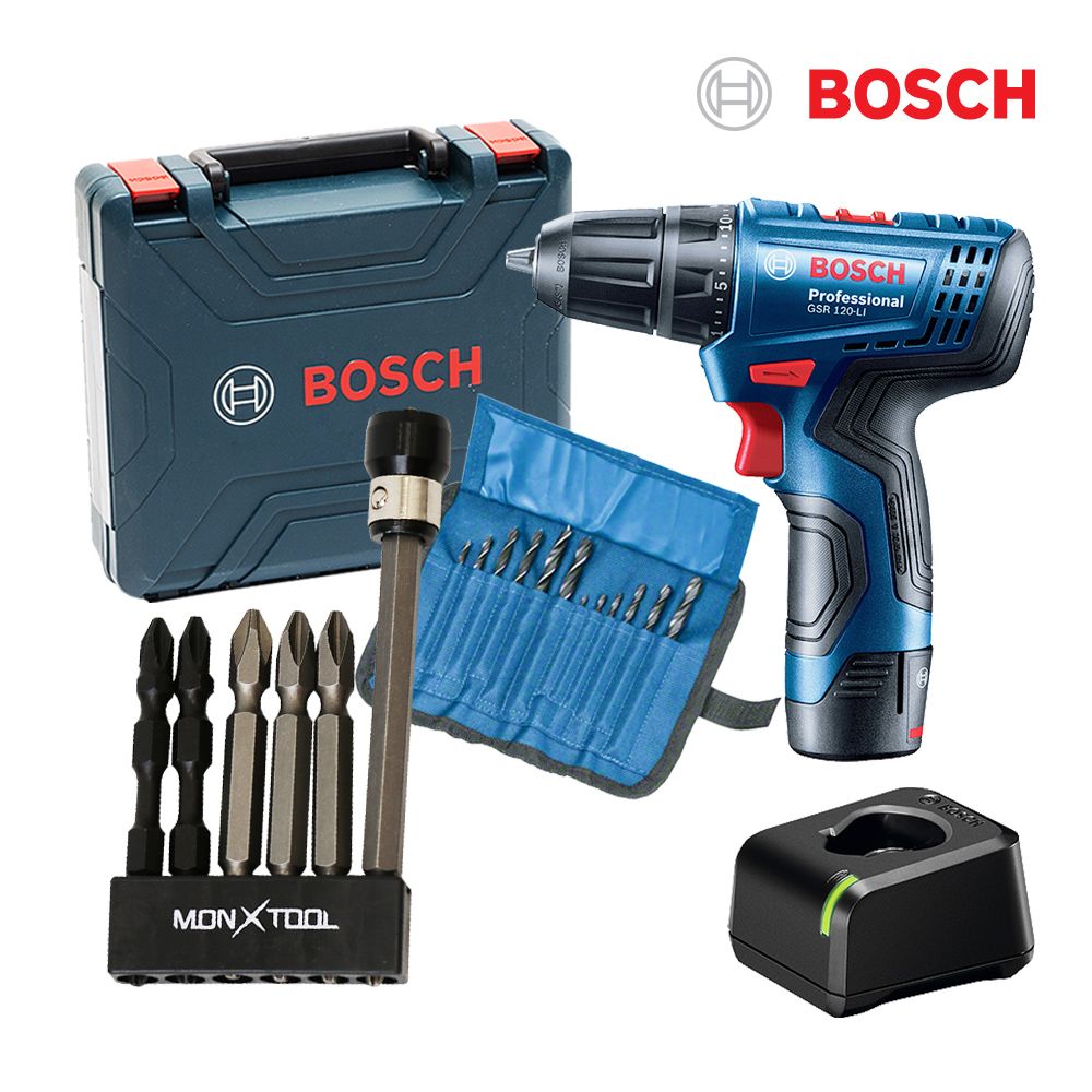 보쉬 충전 전동드릴 세트 GSR120-LI 드라이버비트 자화링7P세트 실사용 후기 | 효과 있을까? - 대표 이미지