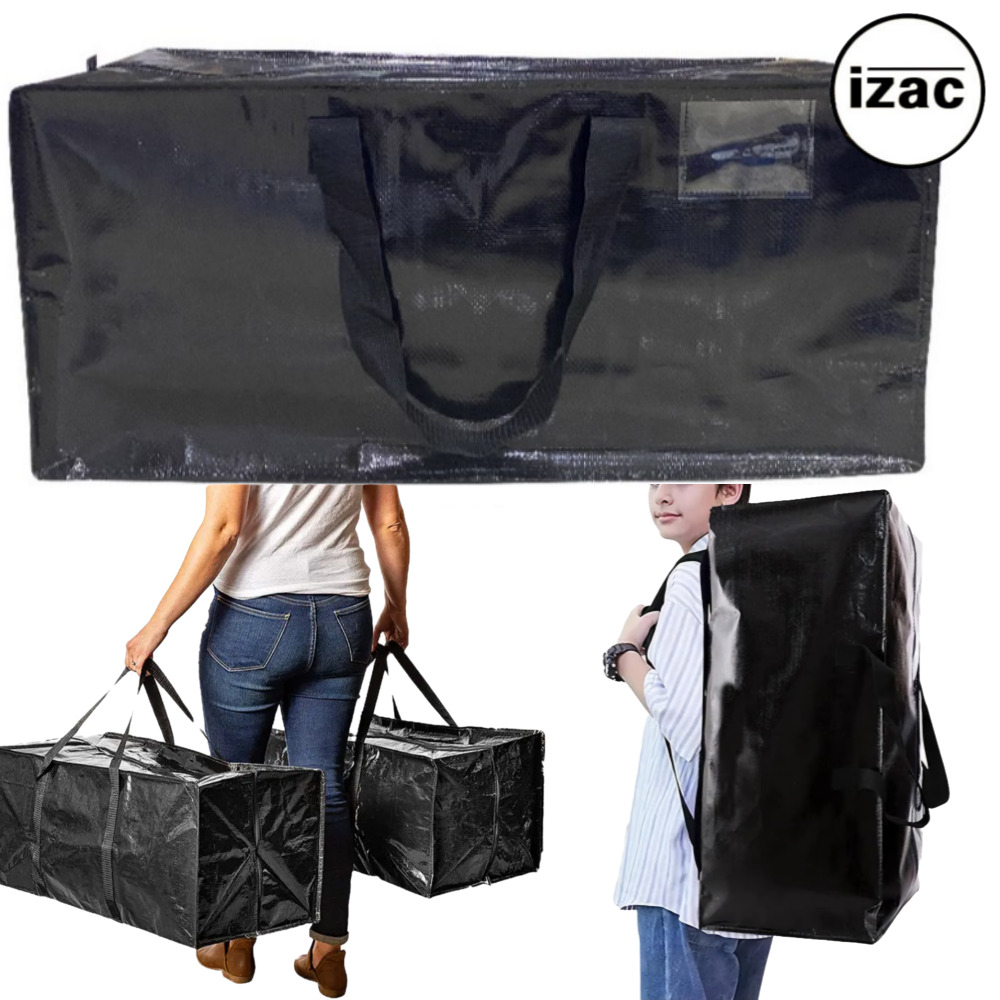 캠핑 가방 대형 수납 멀티백 옷 이불가방 타포린백 지프트렁크 블랙