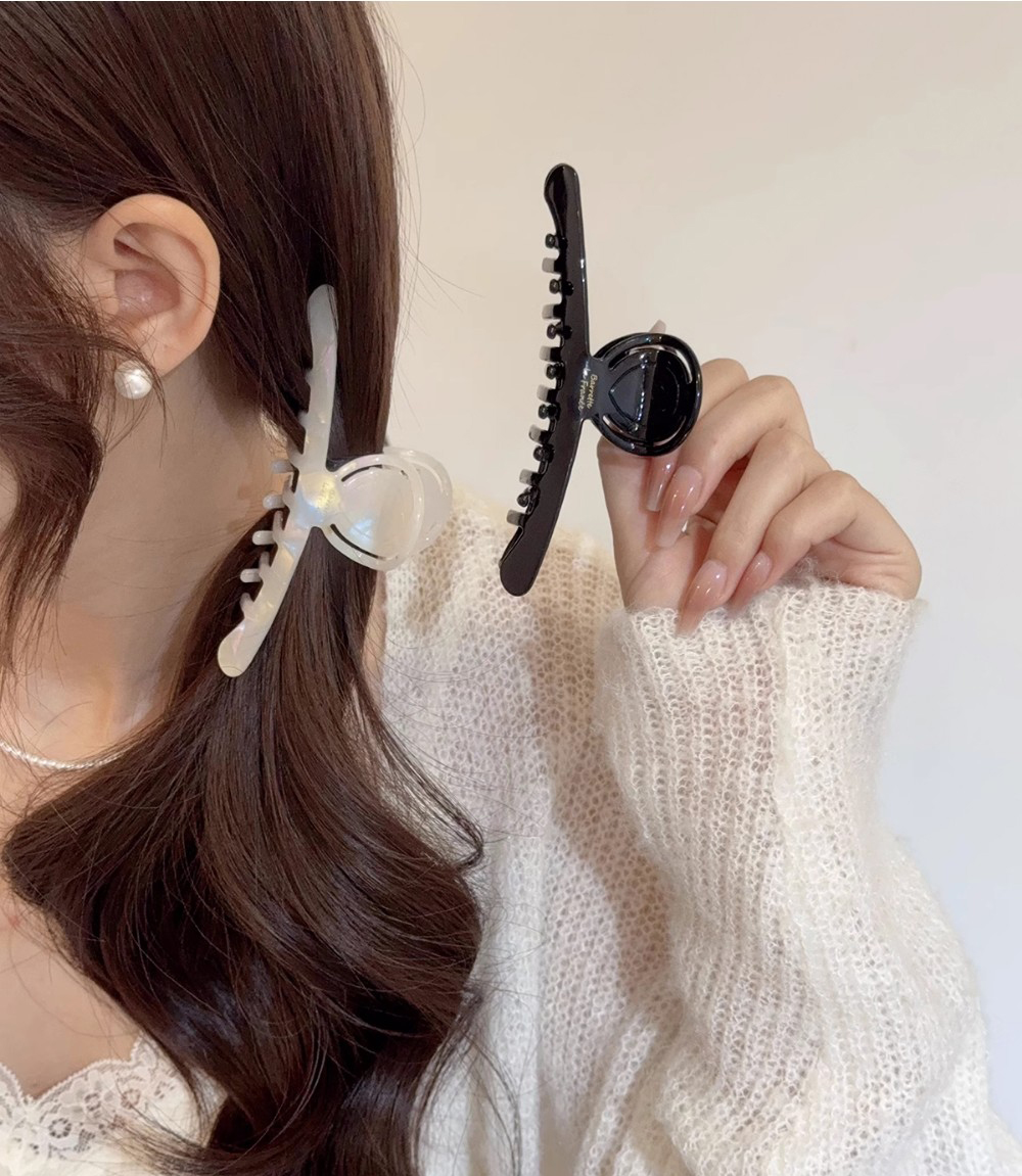 프랑스핀 원모양 고퀄헤어집게 올림머리 집게핀 - 상품 이미지