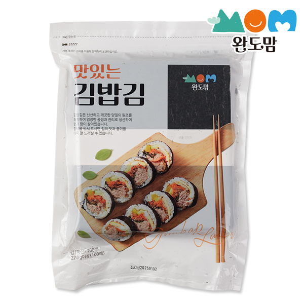 완도맘 완도 햇 김밥김 100매(240g내외) 국내산 - 상세 이미지 3