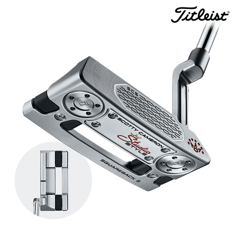 타이틀리스트 스카티 카메론 스튜디오 스타일 스퀘어백2 퍼터