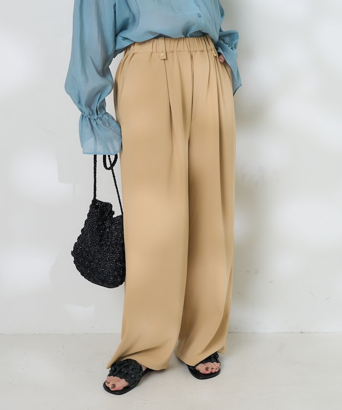 베이지 팬츠 - 이미지4