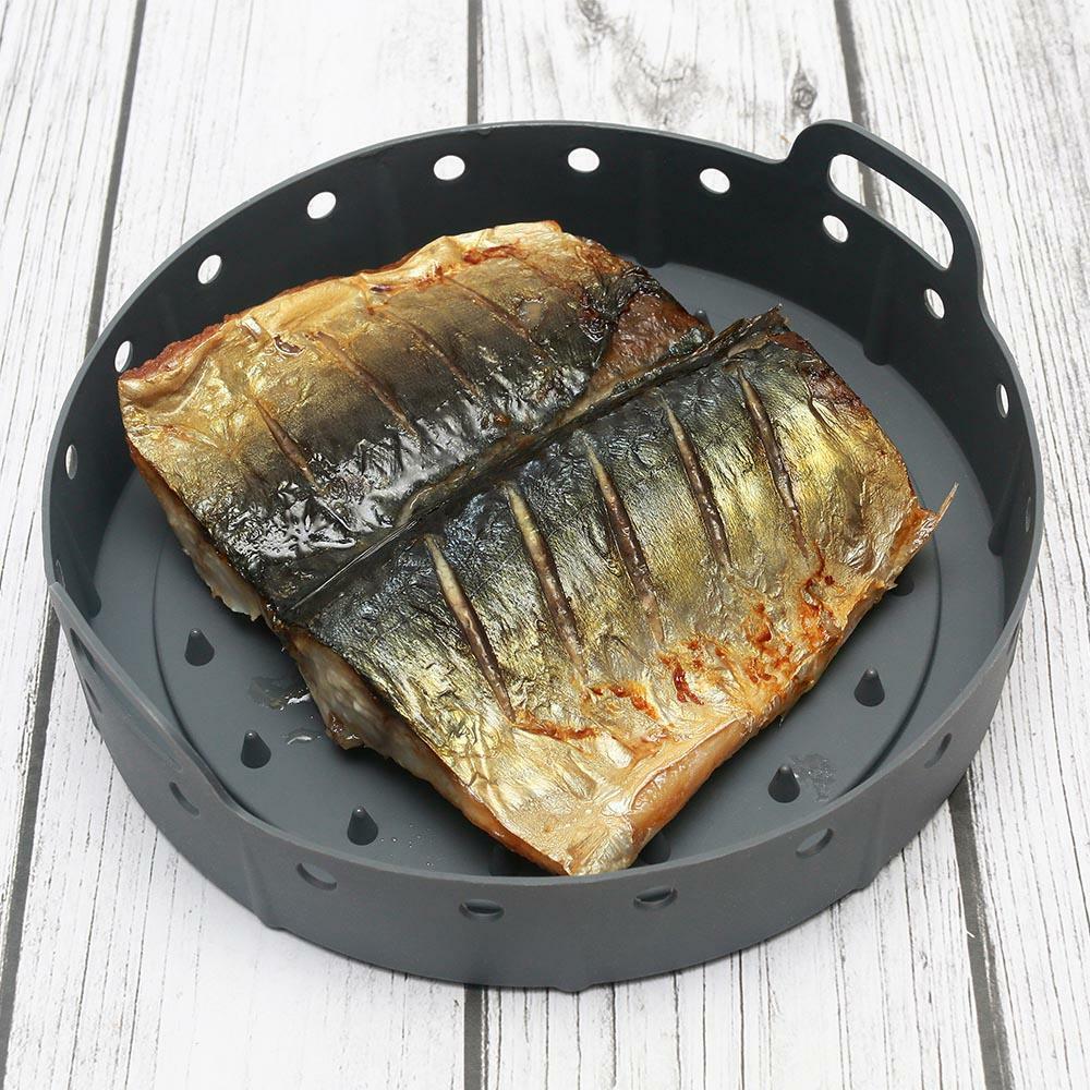 (중형+대형)요리조리팟 실리콘 에어프라이팟 1+1 전자레인지 에어프라이어 용기