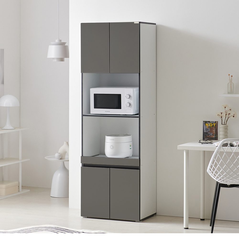 오브제 전자 렌지 밥솥 수납장 선반 렌지대 600 기본형