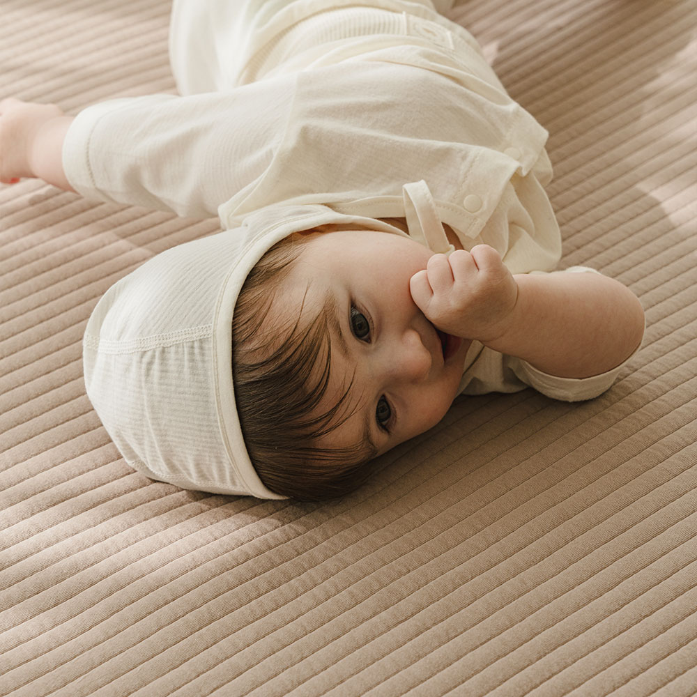 말랑하니 아기 방수패드 슈퍼싱글 신생아 방수요 코코아밀크