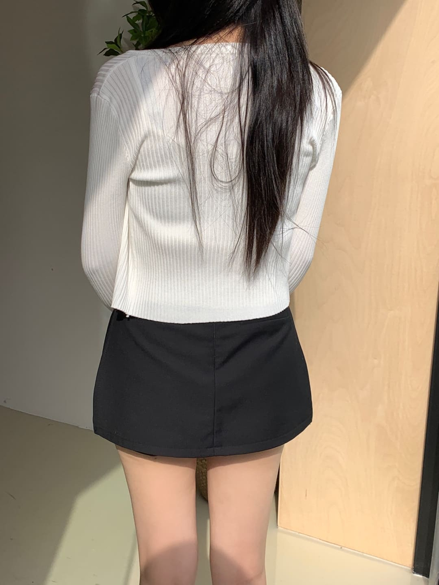 [나시+가디건set] 버블리 골지 나시 가디건 세트 상세 이미지 24