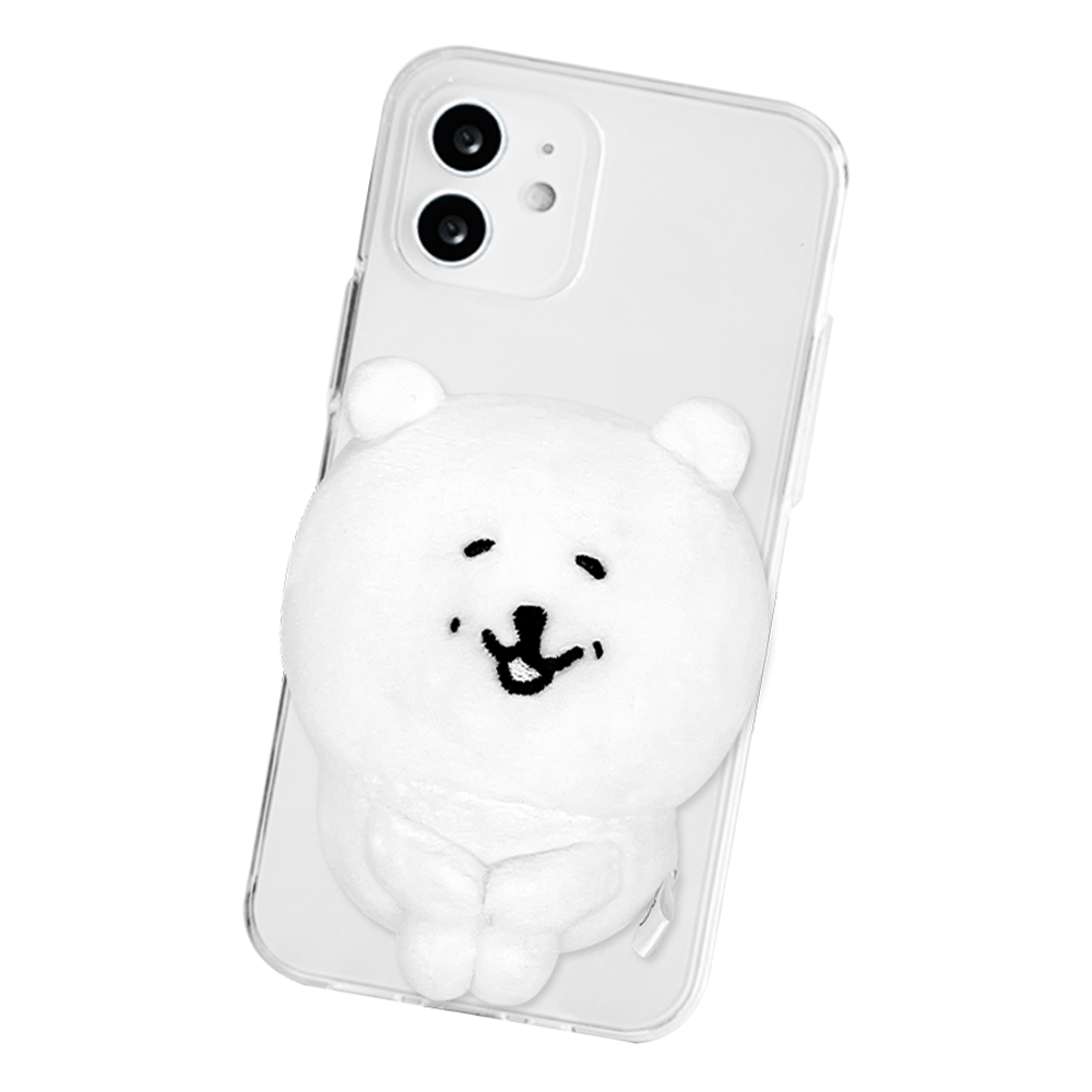 담곰이 전신 봉제 그립 톡홀더 농담곰 인형 스마트톡 나가노 캐릭터 굿즈