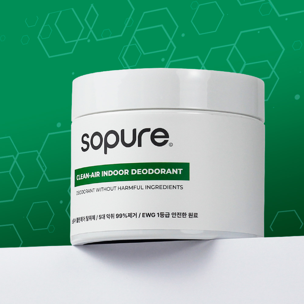 소퓨어 고체 강력 실내 탈취제 화장실 방 홀아비 집안 담배 냄새제거 공기 욕실 피톤치드