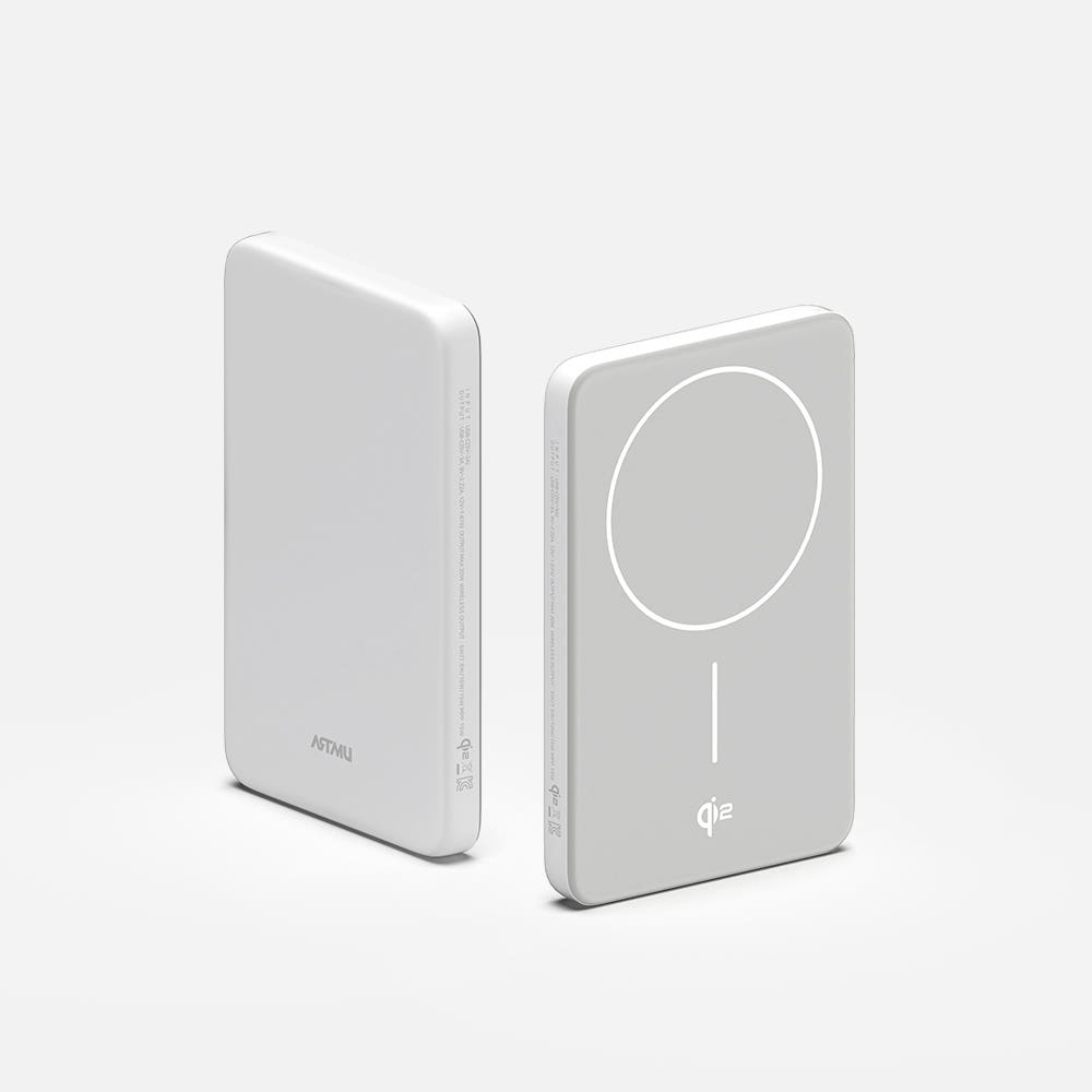 Qi2 15W 맥세이프 초슬림 고속 보조배터리 5000mAh QB310 화이트 가격 비교 아트뮤 Qi2 15W 맥세이프 초슬림 고속 보조배터리 5000mAh QB310 화이트