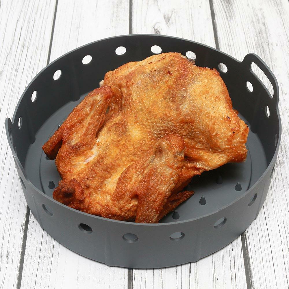 (중형+대형)요리조리팟 실리콘 에어프라이팟 1+1 전자레인지 에어프라이어 용기