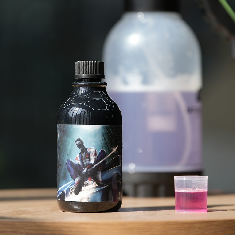 카티바 습식 코팅제 500ml 원액 + 압축분무기 실속세트 터치리스 자동차 광택제 코팅제