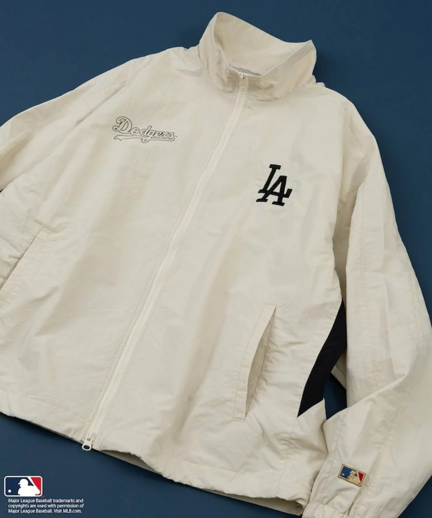 프릭스스토어 FREAKS STORE X MLB 나일론 스탠드 블루종 재킷 바람막이 5컬러 이미지 8