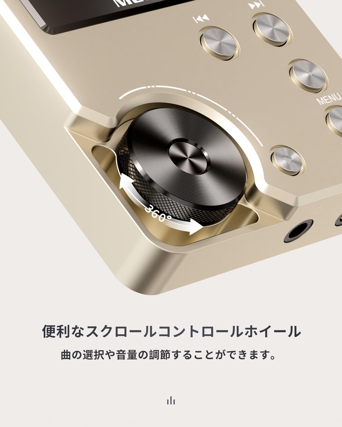 MECHEN M30 하이파이 MP3 플레이어 64GB 골드 - 상세 이미지 4