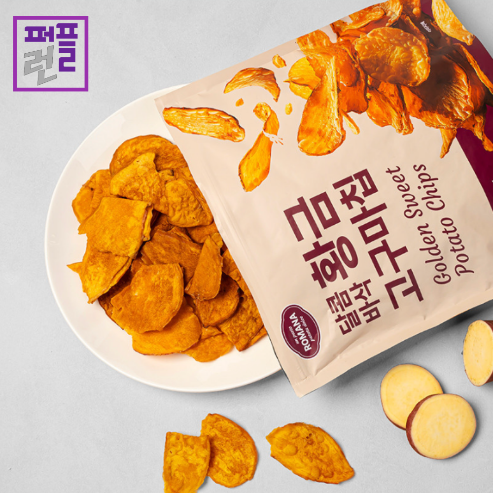 황금 고구마칩 320g x 4개 국민간식 효도간식 - 상세 이미지 4
