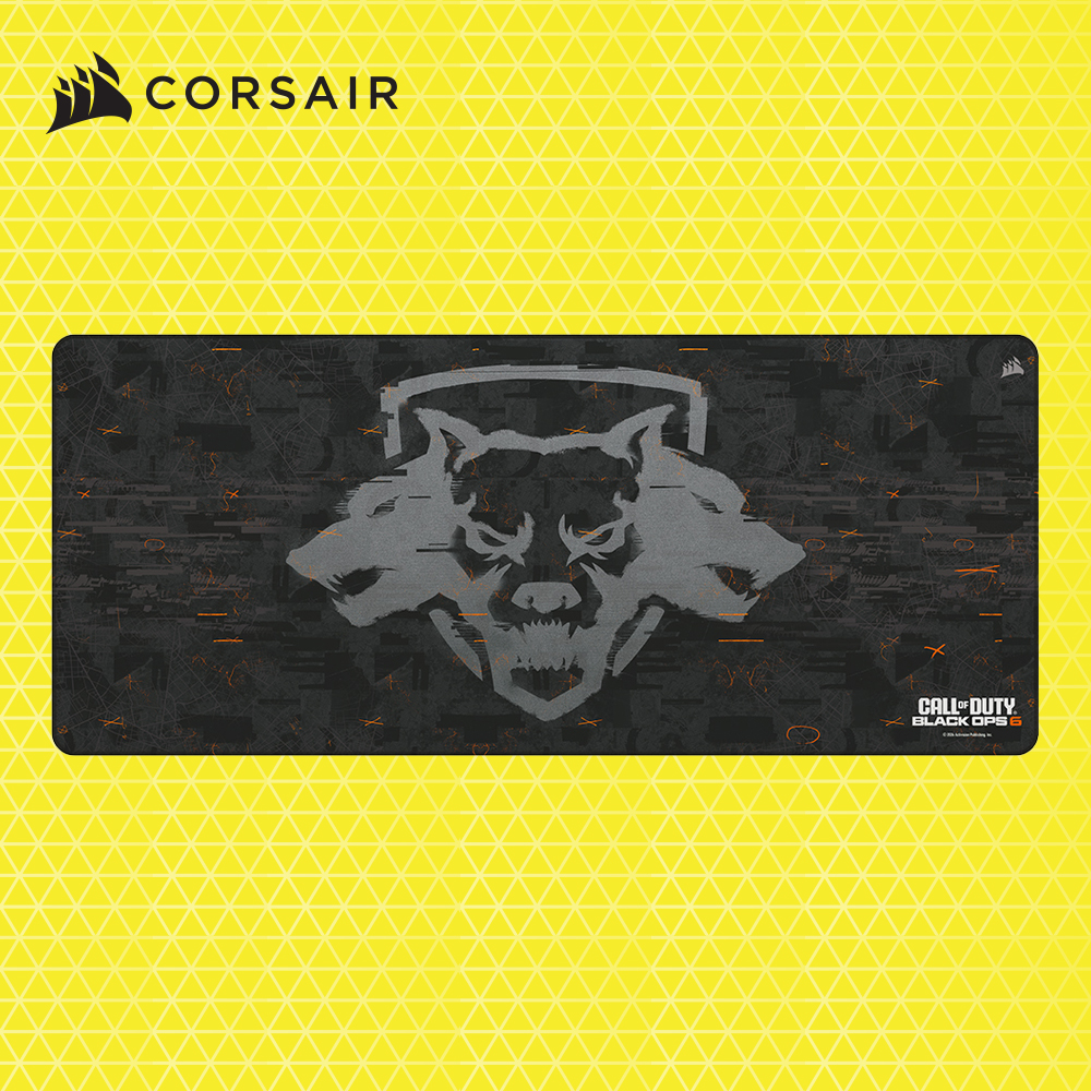 커세어 MM300 2XL 콜오브듀티 블랙옵스6 에디션 게이밍 마우스패드 키보드패드