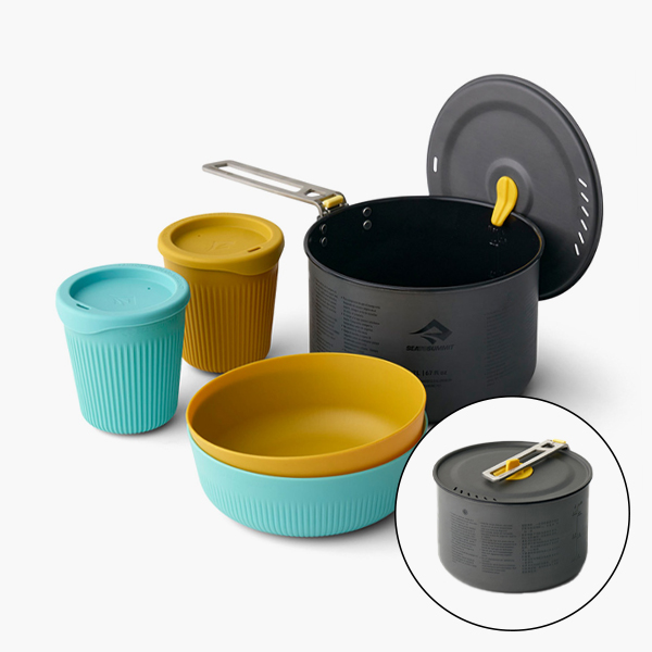 씨투써밋 프론티어 UL 팟 세트 5P 백패킹 코펠 경량 냄비 식기