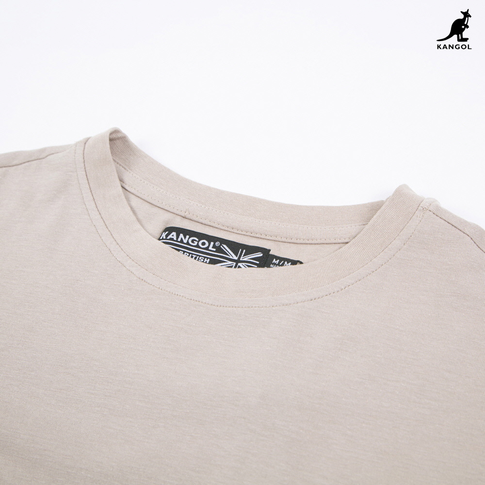 캉골 반팔 티셔츠 남녀공용 K90151 그레이, XL 이미지 8