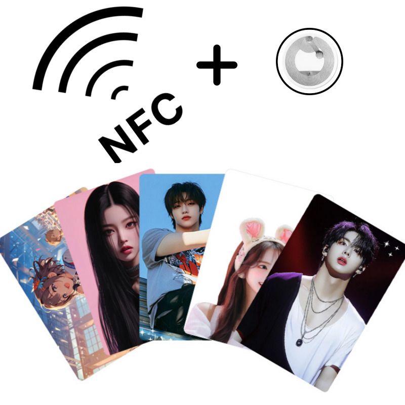 커스텀 NFC 카드 포토카드 제작 포카 만들기 인쇄 아이돌 굿즈 소량 주문 인화 PVC - 상세 이미지 2