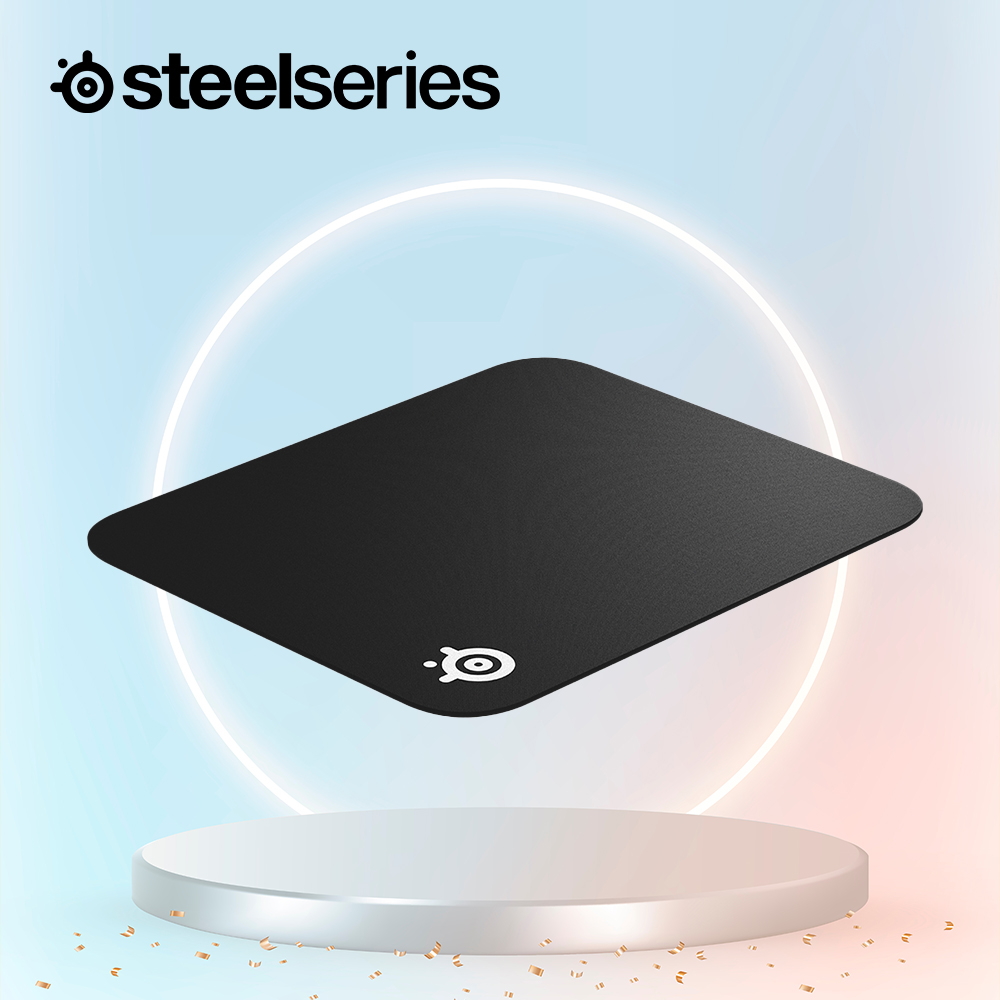 [국내정발] 스틸시리즈 QCK 게이밍 마우스패드 블랙, S