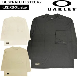 오클리 FGL SCRATCH LS TEE 남성 긴팔 티셔츠 4.7 FOA406900 3컬러 - 메인 이미지