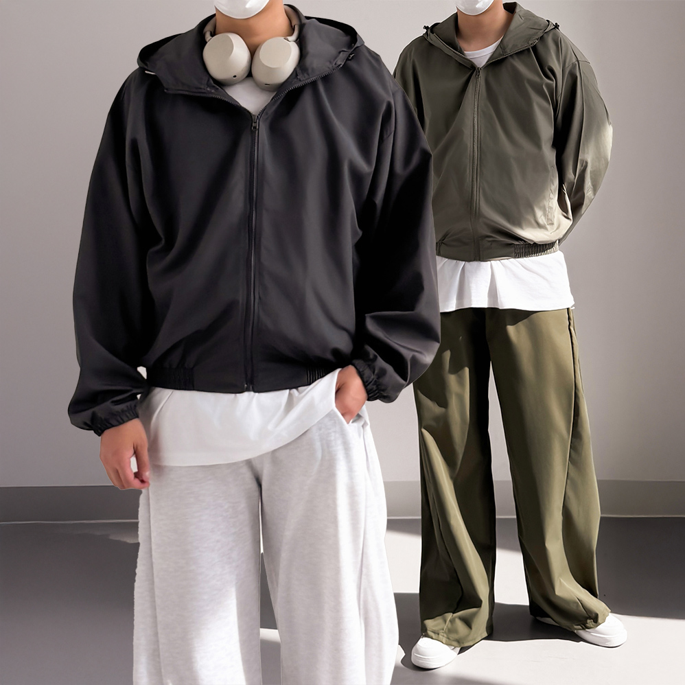 봄바람막이 후드바람막이 러닝바람막이 - 상세 이미지 3