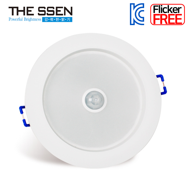 더쎈 LED 매입 센서등 에코 10cm(4인치) 9W 센서등 플리커프리 현관 복도 매립등 이미지 7