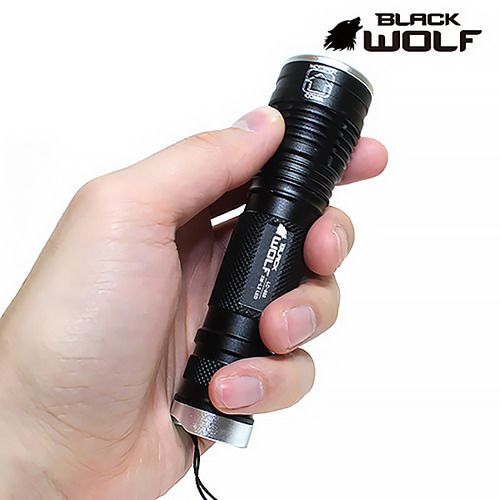 블랙울프 자전거전조등 858 미니줌 U2/L2 후레쉬 자전거라이트 자전거용품 18650충전지 충전기 아답터 : J아웃도어