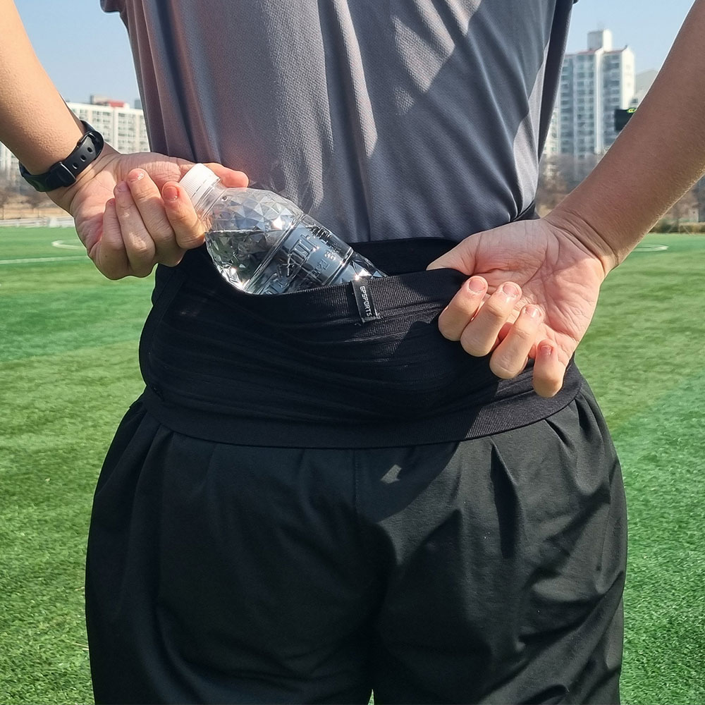 런닝밴드 러닝가방 마라톤핸드폰 힙색 플립벨트 러닝허리밴드 - 상세 이미지 3