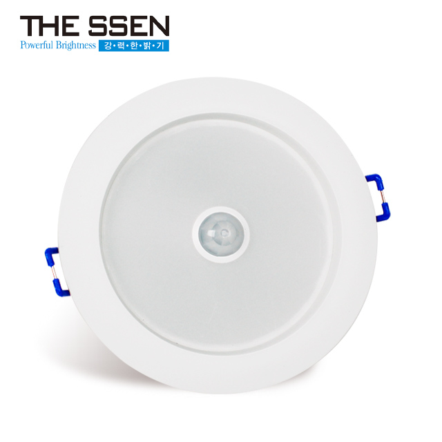 더쎈 LED 매입 센서등 에코 10cm(4인치) 9W 센서등 플리커프리 현관 복도 매립등 - 상품 이미지