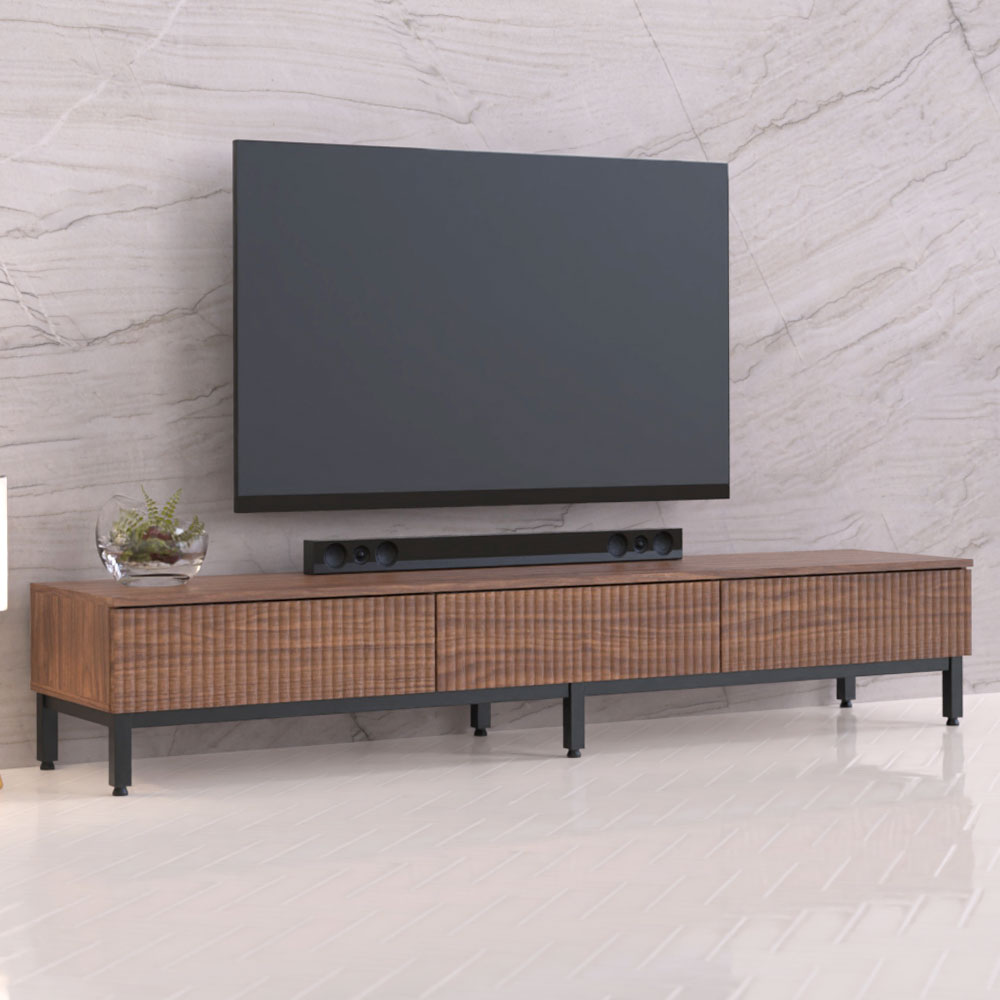 리노 낮은 TV장 테이블 장식장 거실장 1800