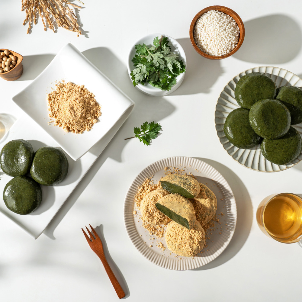 해풍 쑥 인절미 개별포장 100g x 20개 + 콩고물 150g 이미지 7