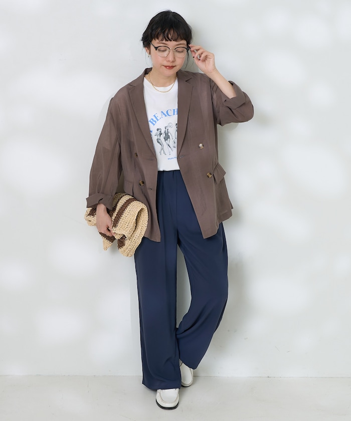 네이비 팬츠 - 이미지4