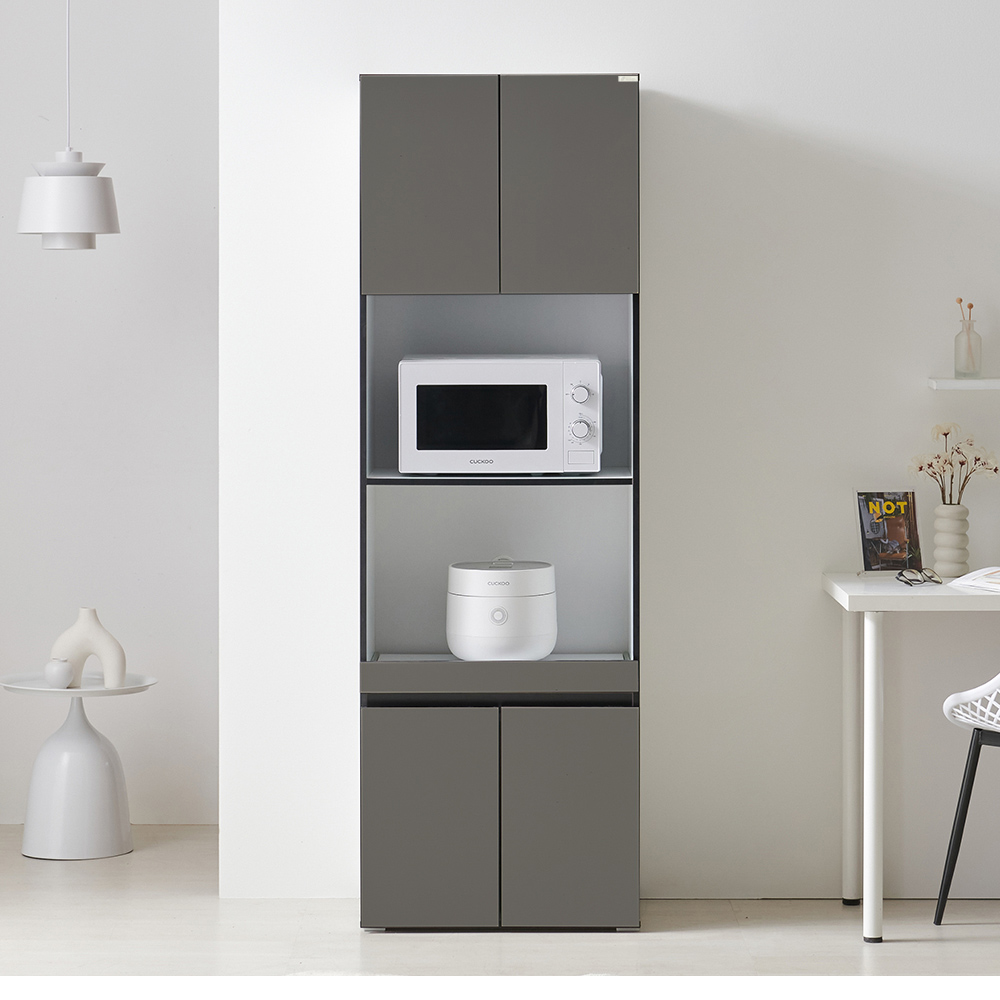 오브제 전자 렌지 밥솥 수납장 선반 렌지대 600 기본형