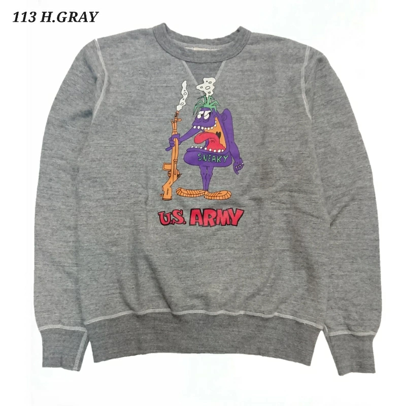 버즈릭슨 BUZZ RICKSONS U.S. ARMY 셋인 크루넥 스웨트 셔츠 BR69067 - 상세 이미지 4