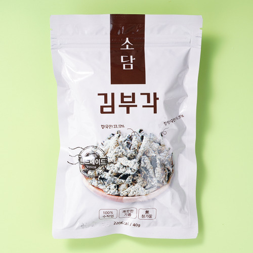 수제 찹쌀 한입 김부각 40g x 5개 - 상세 이미지 4