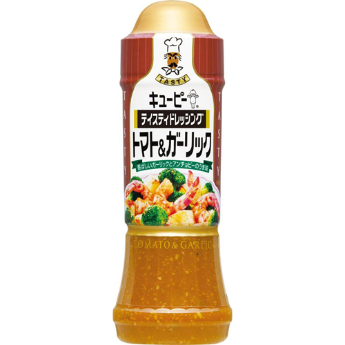 큐피 테이스티 드레싱 토마토 갈릭 210ml - 메인 이미지