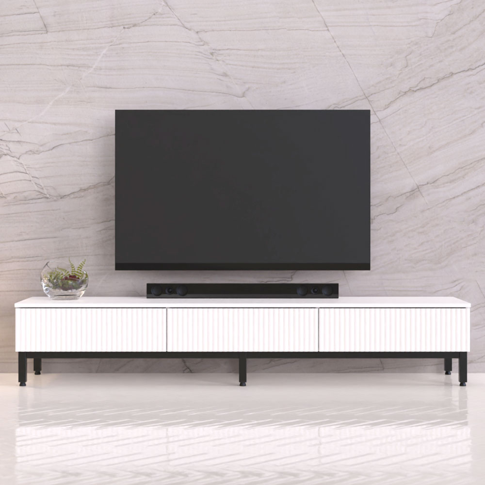 리노 낮은 TV장 테이블 장식장 거실장 1800