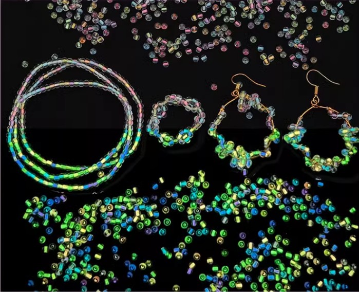 애니윙 예쁜 팔찌만들기 비즈공예 세트 야광 이미지 7