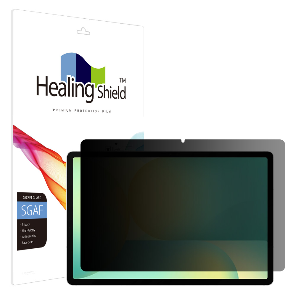 갤럭시탭 프라이버시 사생활 보호 액정보호필름 갤럭시 탭 S10 FE+, 1매입 - 상품 이미지