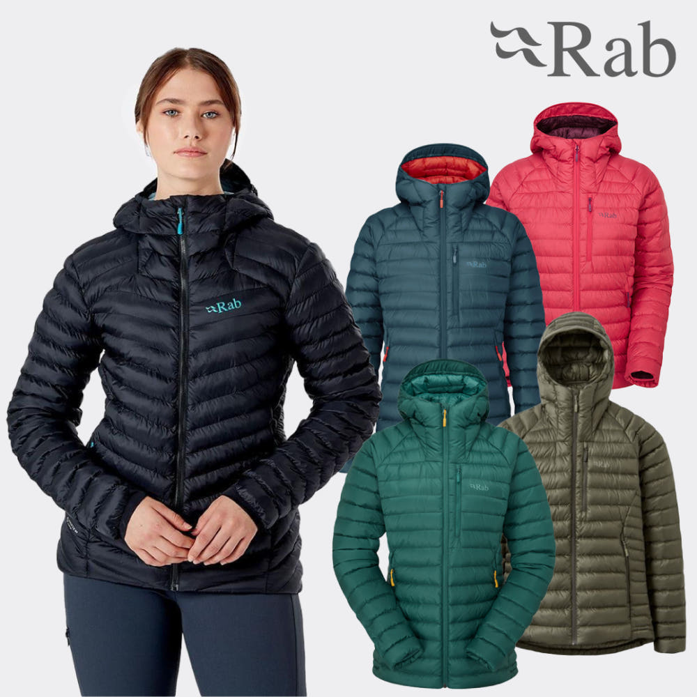 랩 마이크로라이트 알파인 여성용 자켓 착용 이미지