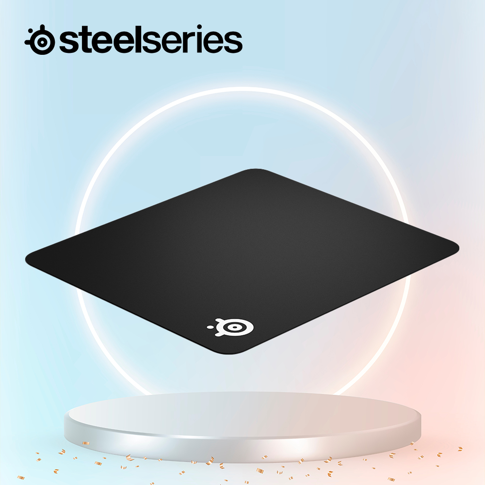 [국내정발] 스틸시리즈 QCK 게이밍 마우스패드 블랙, M