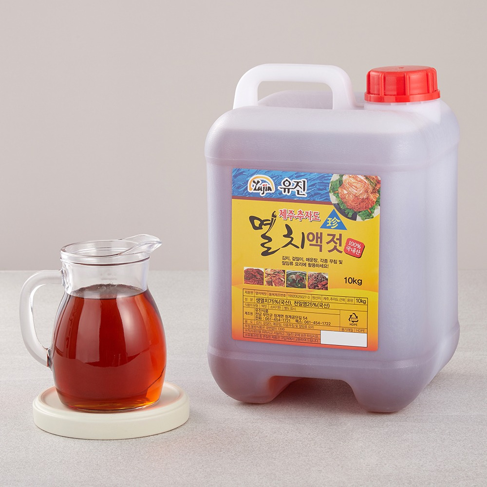 100년전통 윤판례 추자도 멸치액젓 10kg - 상세 이미지 2