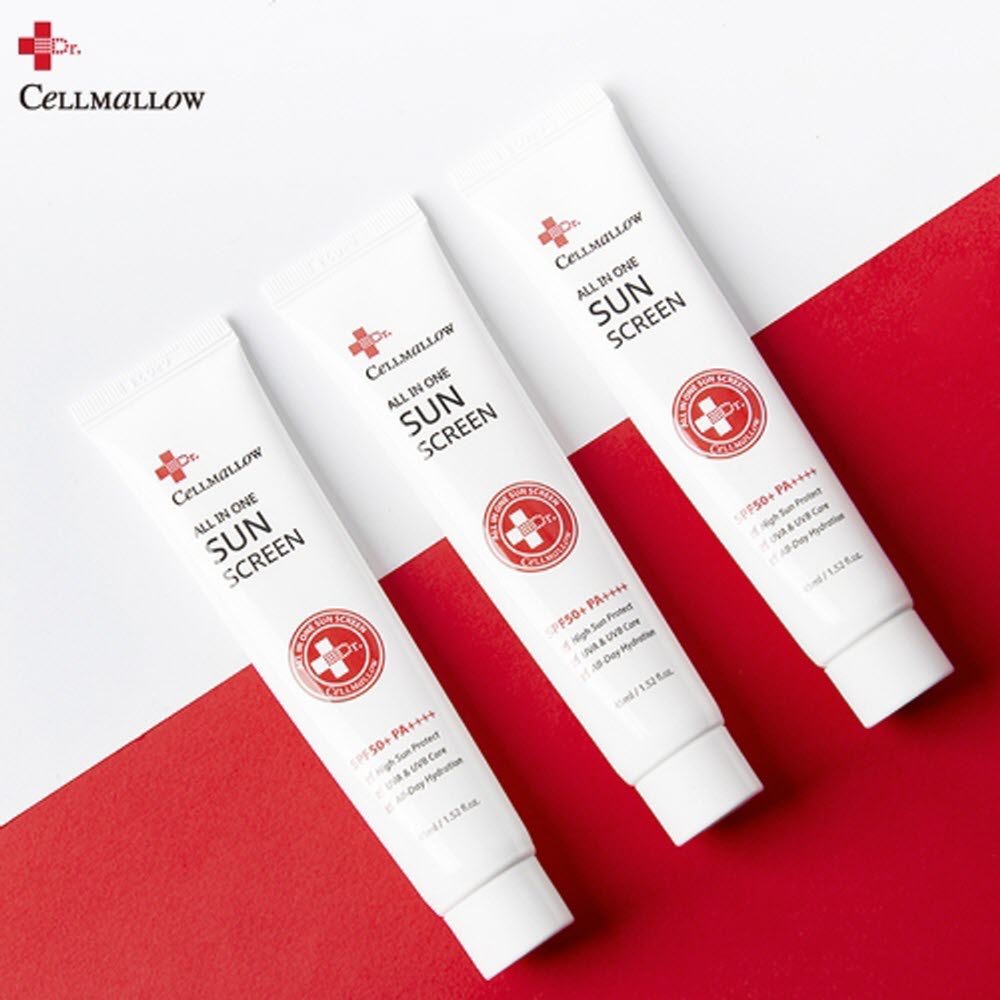 선크림 눈시림없는 피부과 재생 유기자차 수분 썬크림 백탁없는 45ml - 상세 이미지 2