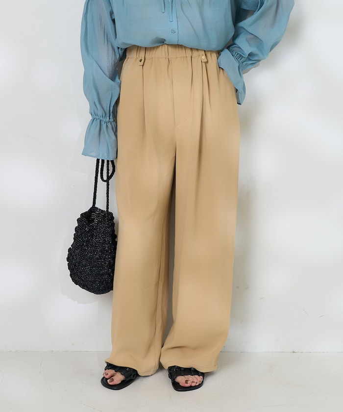 베이지 팬츠 - 이미지2