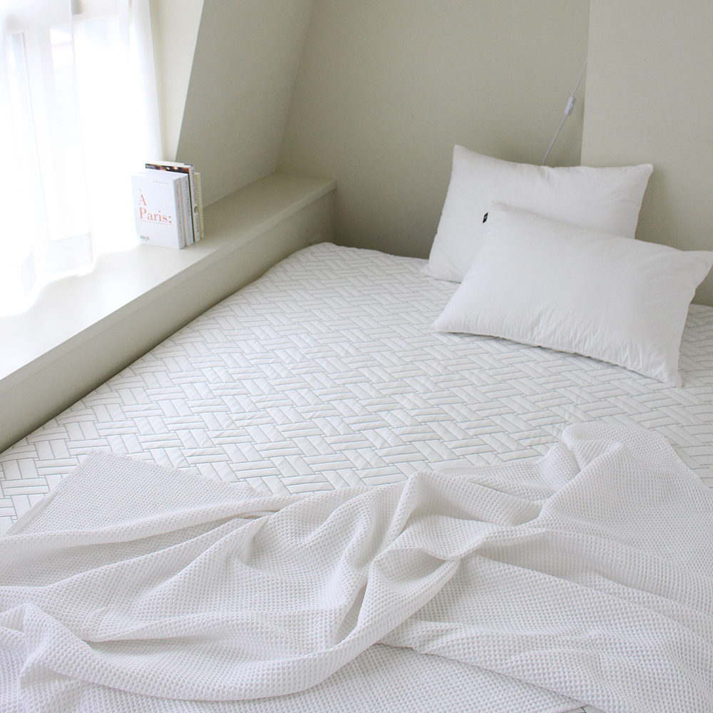 나라데코 듀라론 냉감 쿨링 여름 침대 고정밴드 냉감패드 S