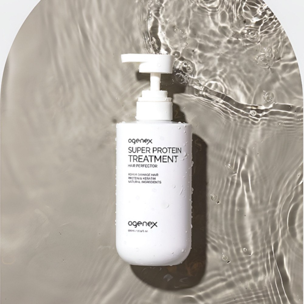 오제닉스 미용실 슈퍼 단백질 90,000ppm 트리트먼트 헤어 클리닉 상한머리 500ml 이미지 3